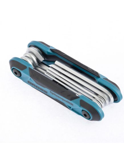 Набор ключей имбусовых 2-6 мм 8шт универсальный складные GROSS 16414, фото , изображение 3 - Метэкс