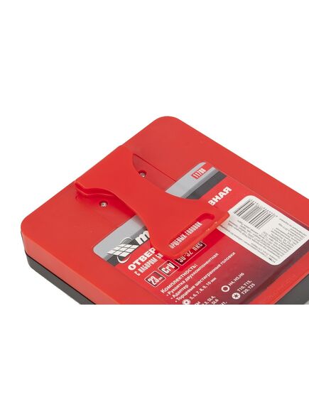 Отвертка реверсивная 23 шт с набором бит и торцевых головок MATRIX 11786, фото , изображение 2 - Метэкс