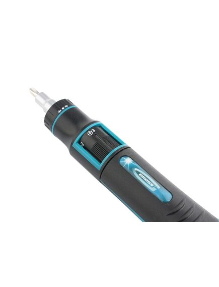 Отвертка реверсивная 11 шт с револьверным механизмом GROSS 11601, фото , изображение 3 - Метэкс