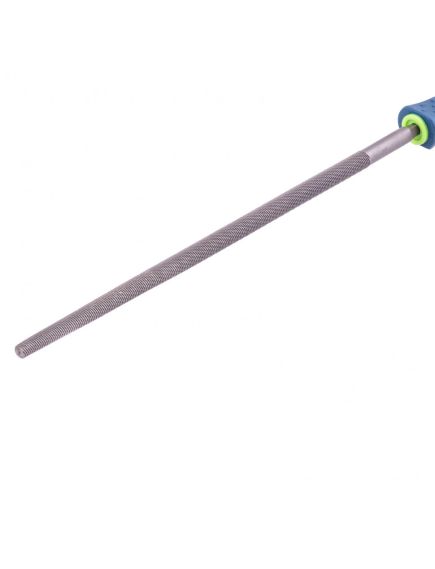 Напильник круглый 250 мм №2 двухкомпонентная рукоятка СИБРТЕХ 16130, фото , изображение 2 - Метэкс