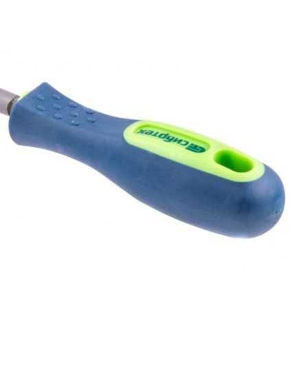 Напильник круглый 250 мм №2 двухкомпонентная рукоятка СИБРТЕХ 16130, фото , изображение 3 - Метэкс