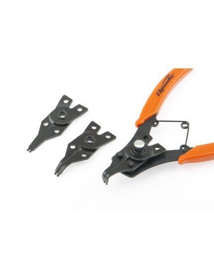 Съемник для стопорных колец с насадками 150 мм SPARTA 183505, фото , изображение 2 - Метэкс