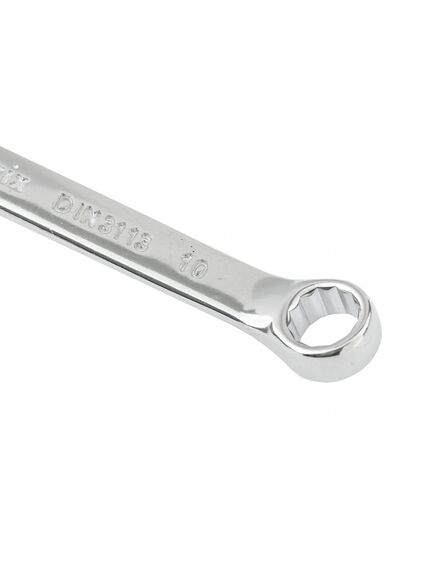 Ключ комбинированный 10 мм полированный хром MATRIX 15154, фото , изображение 3 - Метэкс