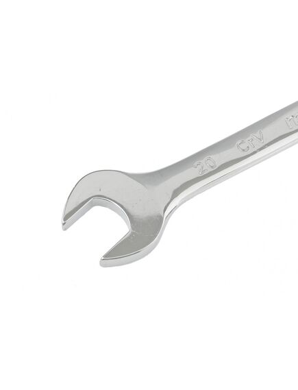 Ключ комбинированный 20 мм полированный хром MATRIX 15164, фото , изображение 3 - Метэкс