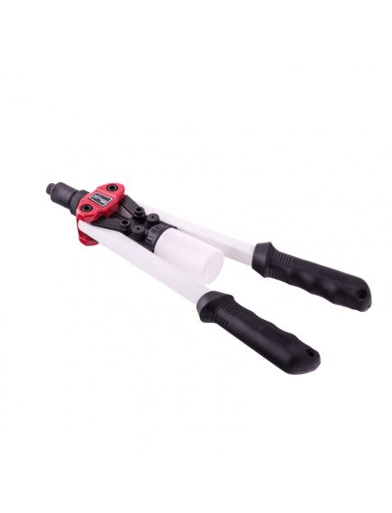 Заклепочник двуручный 330 мм заклепки 3,2-4,0-4,8 мм MATRIX 40549, фото , изображение 4 - Метэкс