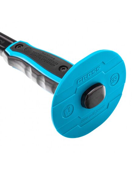 Зубило-скарпель 300 х 25 мм эргономичная рукоятка GROSS 18712, фото , изображение 4 - Метэкс