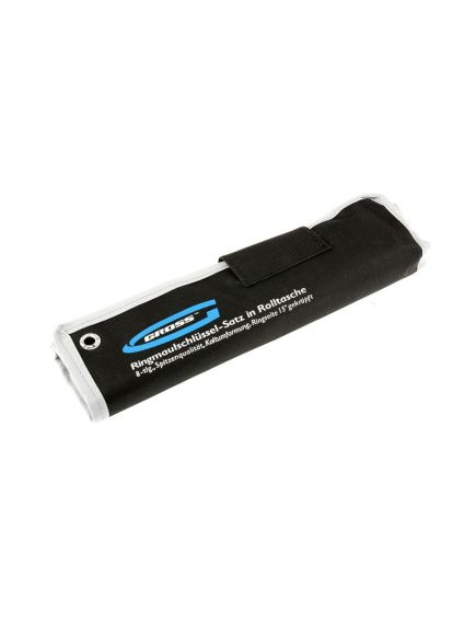 Набор ключей комбинированных 8-19 мм 8 шт холодный штамп GROSS 15148, фото , изображение 3 - Метэкс