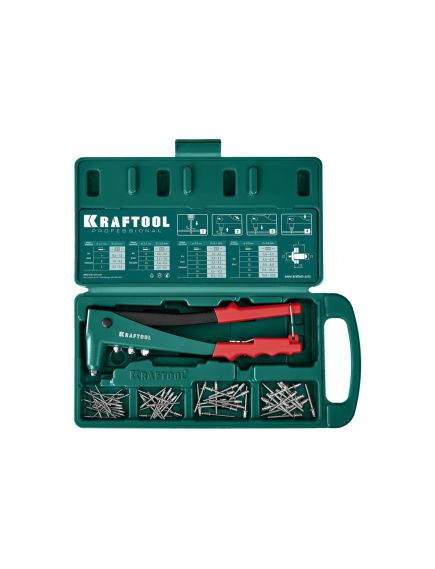 Заклепочник литой в кейсе NX-3 KRAFTOOL 31170, фото , изображение 4 - Метэкс