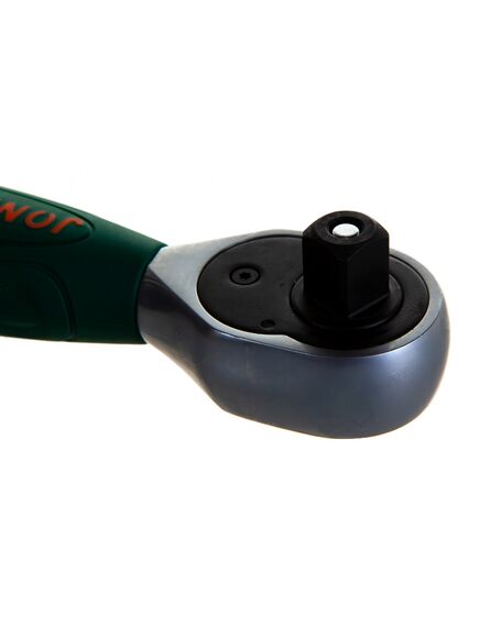 Ключ трещоточный 1/2" 170 мм 36 зубьев короткий JONNESWAY R2904B, фото , изображение 2 - Метэкс