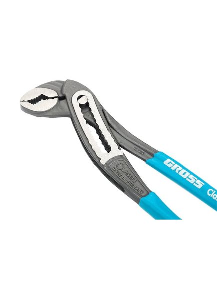 Клещи 240 мм переставные обливные рукоятки хром-ванадий GROSS 15715, фото , изображение 2 - Метэкс