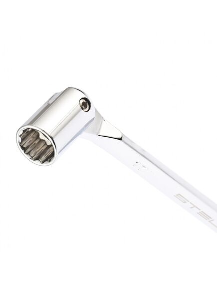 Ключ шарнирный 17х19 мм 12 гранный STELS 14961, фото , изображение 2 - Метэкс