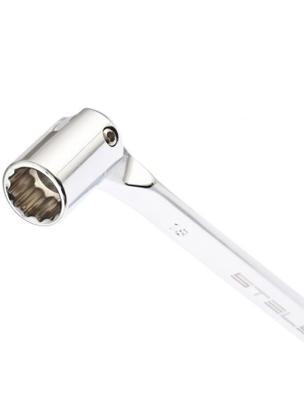 Ключ шарнирный 18х19 мм 12 гранный STELS 14963, фото , изображение 2 - Метэкс