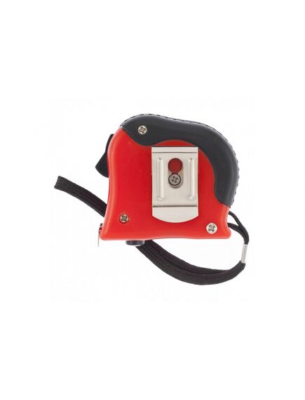 Рулетка 3 м х 16 мм Double fixation обрезиненный корпус двойная плавная фиксация MATRIX 31052, фото , изображение 3 - Метэкс