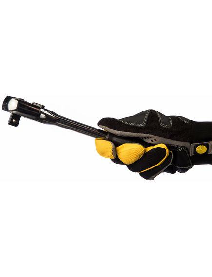 Ключ трещоточный 1/2" 250 мм 60 зубьев обрезиненая рукоятка SATA S13972, фото , изображение 5 - Метэкс