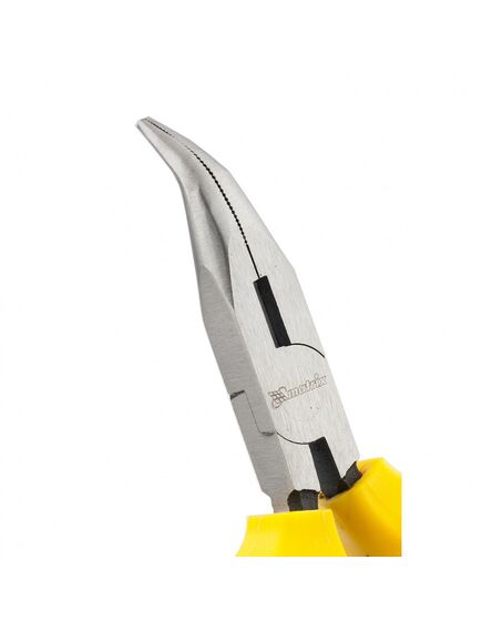 Длинногубцы 160 мм изогнутые Insulated двухкомпонентные рукоятки MATRIX 17472, фото , изображение 4 - Метэкс