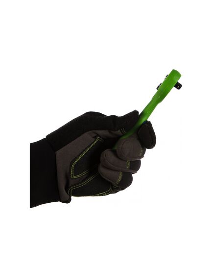 Ключ трещоточный 1/4" 225 мм 72 зубца двухкомпонентная рукоятка СИБРТЕХ 14007, фото , изображение 4 - Метэкс