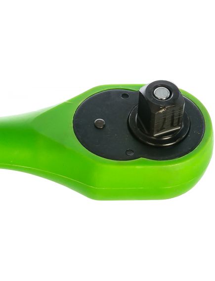 Ключ трещоточный 1/2" 323 мм 72 зубца двухкомпонентная рукоятка СИБРТЕХ 14009, фото , изображение 3 - Метэкс