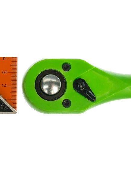 Ключ трещоточный 1/2" 323 мм 72 зубца двухкомпонентная рукоятка СИБРТЕХ 14009, фото , изображение 4 - Метэкс