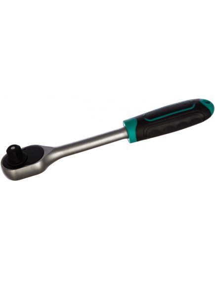 Ключ трещоточный 1/2" 245 мм 72 зубца с быстрым сбросом STELS 14027, фото , изображение 3 - Метэкс