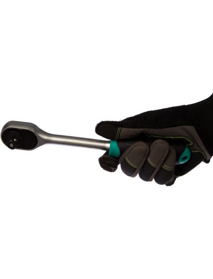 Ключ трещоточный 1/2" 245 мм 72 зубца с быстрым сбросом STELS 14027, фото , изображение 4 - Метэкс