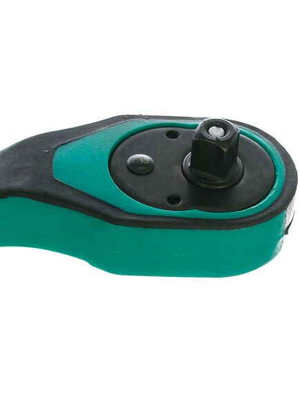 Ключ трещоточный 1/4" 150 мм 72 зуба с быстрым сбросом STELS 14028, фото , изображение 2 - Метэкс