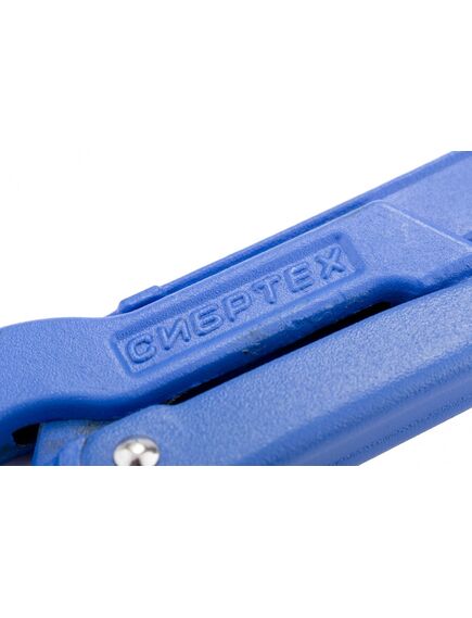 Ключ трубный 1" №1 330 х 25 мм рычажный с изогнутыми губками СИБРТЕХ 15736, фото , изображение 3 - Метэкс