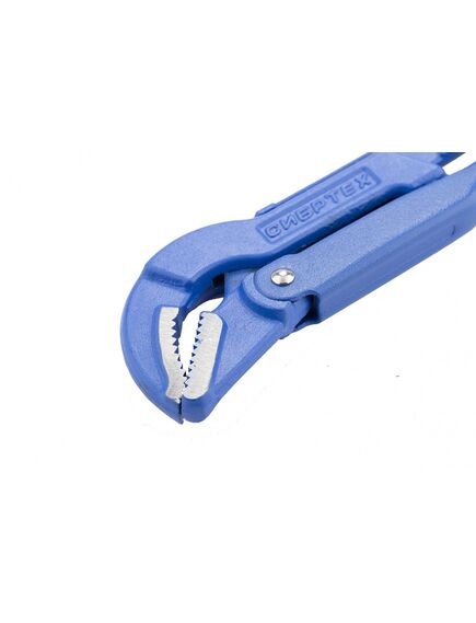 Ключ трубный 1" №1 330 х 25 мм рычажный с изогнутыми губками СИБРТЕХ 15736, фото , изображение 4 - Метэкс