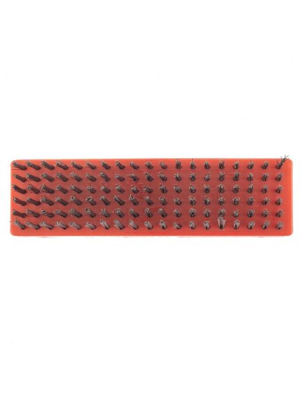 Щетка зачистная 6-рядная плоская пластиковая MATRIX 74819, фото , изображение 2 - Метэкс