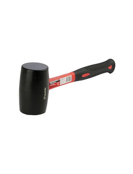 Киянка резиновая 680 г черная резина фибергласовая рукоятка MATRIX 11193, фото , изображение 2 - Метэкс