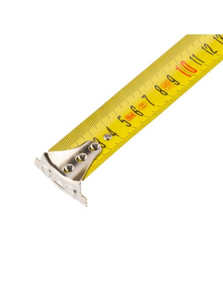 Рулетка 10 м х 32 мм Status Magnet 3 fixations обрезиненный корпус зацеп с магнитом MATRIX 31000, фото , изображение 4 - Метэкс