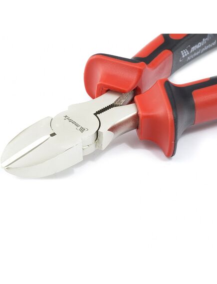 Бокорезы 180 мм Nickel никелированные двухкомпонентные рукоятки MATRIX 17522, фото , изображение 3 - Метэкс