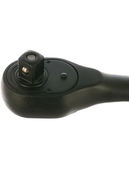 Ключ трещоточный 1/2" 335 мм 72 зуба с быстрым сбросом двухкомпонентная рукоятка MATRIX 14090, фото , изображение 3 - Метэкс