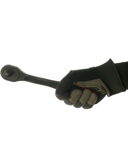 Ключ трещоточный 1/2" 335 мм 72 зуба с быстрым сбросом двухкомпонентная рукоятка MATRIX 14090, фото , изображение 4 - Метэкс