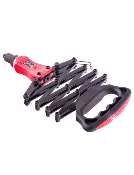 Заклепочник 810 мм "Гармошка", усиленный, заклепки 2,4-3,2-4,0-4,8-6,4 мм MATRIX 40548, фото , изображение 4 - Метэкс