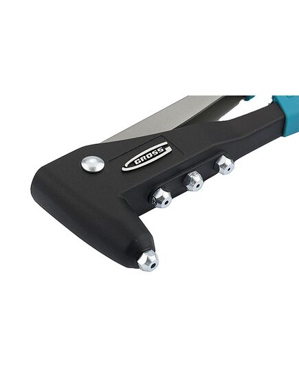 Заклёпочник 280 мм литой 2,4-4,8 мм GROSS 40401, фото , изображение 5 - Метэкс