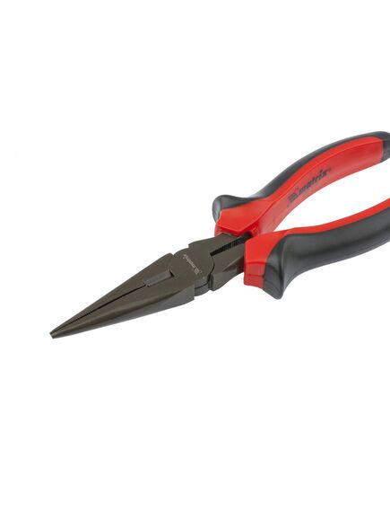 Длинногубцы 160 мм прямые Black Nickel двухкомпонентные рукоятки MATRIX 17158, фото , изображение 3 - Метэкс