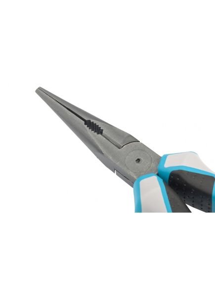 Длинногубцы 170 мм прямые трехкомпонентные рукоятки GROSS 17170, фото , изображение 2 - Метэкс