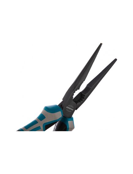 Длинногубцы 205 мм прямые трехкомпонентные рукоятки GROSS 17171, фото , изображение 2 - Метэкс