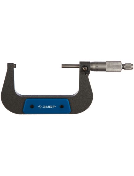 Микрометр механический 75-100 мм МК-100 ЗУБР 34480-100_z01, фото , изображение 3 - Метэкс