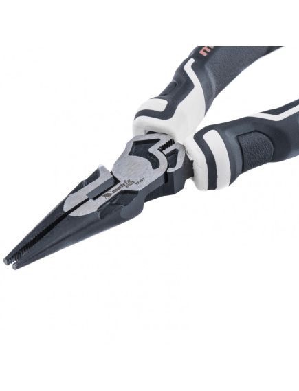 Длинногубцы 165 мм прямые усиленная система MATRIX 17197, фото , изображение 2 - Метэкс