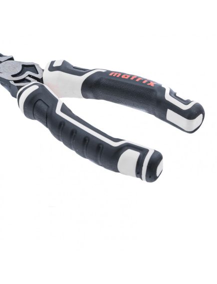 Длинногубцы 165 мм прямые усиленная система MATRIX 17197, фото , изображение 3 - Метэкс