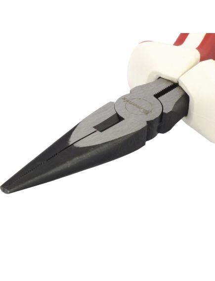 Длинногубцы 160 мм прямые Premium трехкомпонентные рукоятки MATRIX 17185, фото , изображение 2 - Метэкс