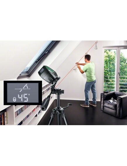 Уровень лазерный (дальн. 10 м, погрешн. 0,5 мм/м, класс 2) PLL2  BOSCH 0603663420, фото , изображение 3 - Метэкс