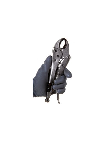 Зажим ручной 250 мм полукруглый захват SPARTA 184305, фото , изображение 3 - Метэкс