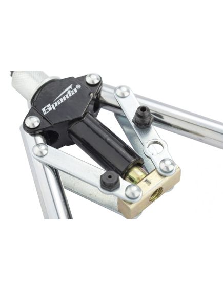 Заклепочник двуручный 450 мм усиленный заклепки 3,2-4,0-4,8 мм SPARTA 405385, фото , изображение 4 - Метэкс