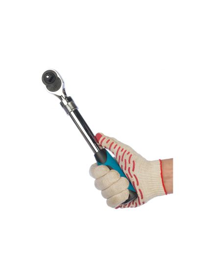 Ключ трещоточный 1/2" 380 мм 72 зубца телескопический GROSS 14070, фото , изображение 3 - Метэкс