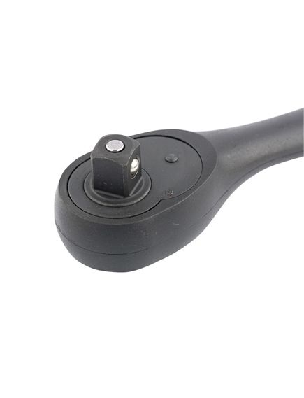 Ключ трещоточный 1/2" 260 мм 72 зуба с быстрым сбросом COMFORT GROSS 14082, фото , изображение 5 - Метэкс