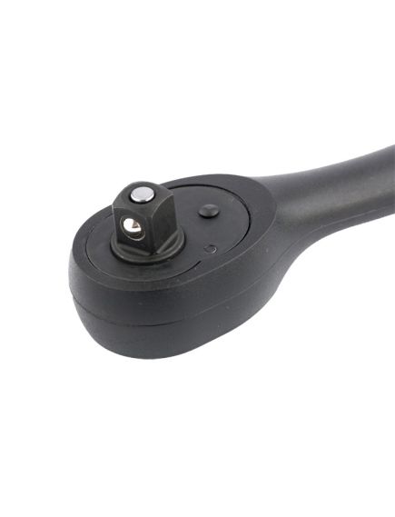 Ключ трещоточный 3/8" 265 мм 72 зуба с быстрым сбросом COMFORT GROSS 14084, фото , изображение 6 - Метэкс