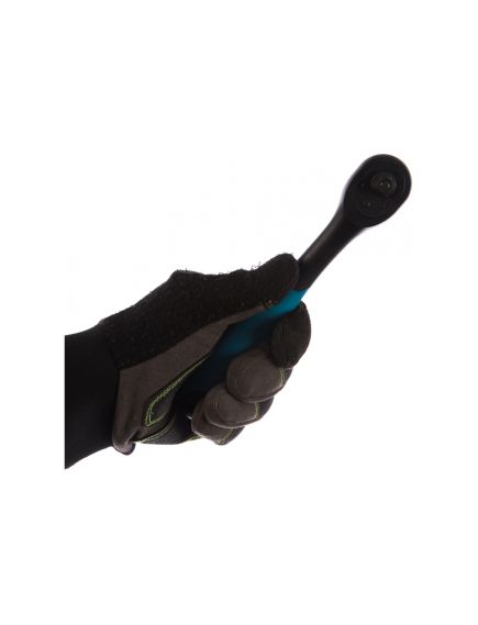 Ключ трещоточный 3/8" 265 мм 72 зуба с быстрым сбросом COMFORT GROSS 14084, фото , изображение 3 - Метэкс