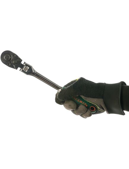 Ключ трещоточный 1/2" 288 мм 36 зубьев с шарниром JONNESWAY R4104, фото , изображение 3 - Метэкс